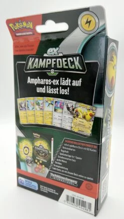 POKEMON Pokémon Sammelkartenspiel AmpharosEx Kampfdeck Mit 60 Karten -Nici || Wild Republic || Depesche Verkäufe IMG 20230505 112823
