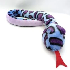 Schlange Aus Plüsch 12cm Dick 100cm Lang Kuscheltier - Snake Lila (2243)