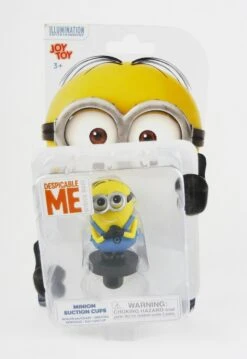 Joy Toy 90227 Minions Minion Saugnapf-Figur Dave Grinsend Ca 8cm