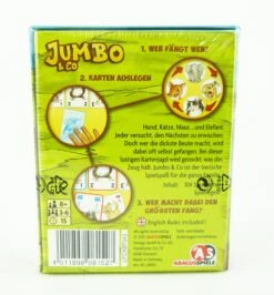 Jumbo & Co. Tierisches Kartenspiel Familienspiel Für 3-6 Spieler ABA08152 5 Jumbo & Co. Tierisches Kartenspiel Familienspiel Für 3-6 Spieler ABA08152 -Nici || Wild Republic || Depesche Verkäufe Jumbo Co tierisches Kartenspiel Familienspiel fuer 3 6 Spieler ABA08152 1
