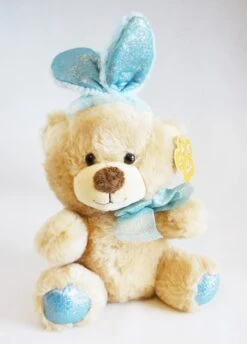 Landahl & Baumann 3215 Bär Mit Hasenohren Ca 20cm Plüsch - Blau