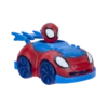 JAZWARES Spider-Man Spidey Amazing Friends Disc Dashers Fahrzeug - Spidey SNF0008 -Nici || Wild Republic || Depesche Verkäufe Little Vehicle Disc Dashers SNF0008 3Qrt Right OP lpr