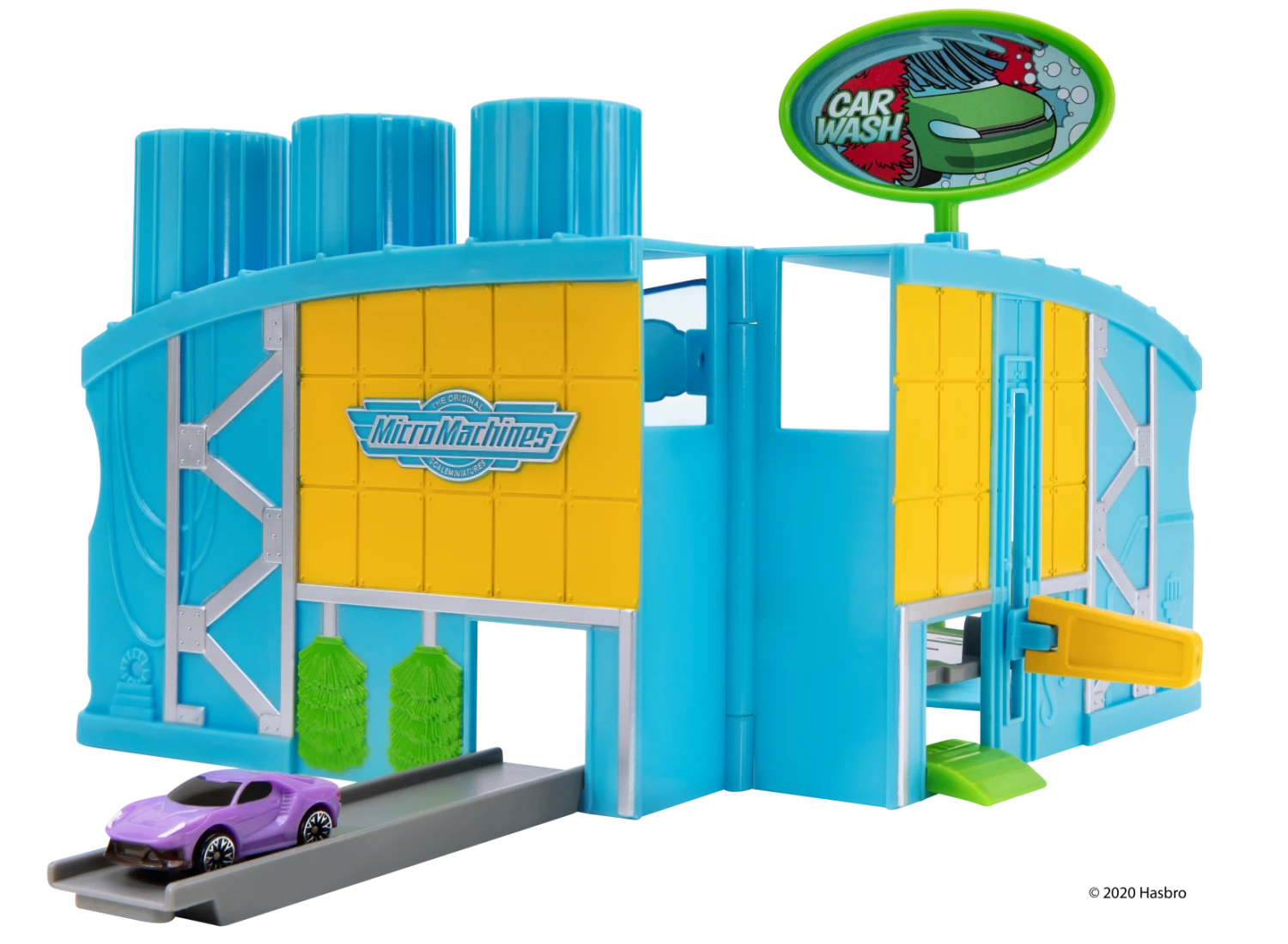 JAZWARES MicroMachines Spielset Serie 1 Inkl. Exklusives Fahrzeug - Waschstrasse 5 JAZWARES MicroMachines Spielset Serie 1 Inkl. Exklusives Fahrzeug - Waschstrasse – Bild 3