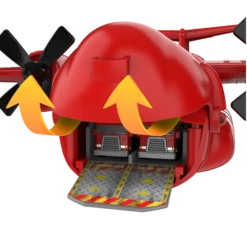 JAZWARES MicroMachines Cargo Frachtflugzeug Feuerwehr Spielset Inkl. Fahrzeug MMW0080 12 JAZWARES MicroMachines Cargo Frachtflugzeug Feuerwehr Spielset Inkl. Fahrzeug MMW0080 -Nici || Wild Republic || Depesche Verkäufe Micro Machines Cargo Transporter MMW0080 OP 05 kk