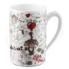 Nici 29657 Porzellantasse Affe Linda Monkey Love Kaffeetasse Teetasse