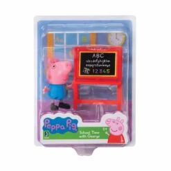 JAZWARES Peppa Pig Spielset Schulzeit Mit George Spielfigur Mit Zubehör PEP0665 -Nici || Wild Republic || Depesche Verkäufe PEP0665 PEP School Time with George IP kk