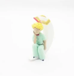 Plastoy 61055 Der Kleine Prinz Auf Dem Mond Sammelfigur Spielfigur Ca 7cm