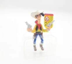 Plastoy 63101 Lucky Luke Sammelfigur - Lucky Luke Mit 2 Pistolen Ca 7,5cm