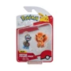 Jazwares PKW2636 Pokemon Battle Figuren Pack - Kapuno + Vulpix -Nici || Wild Republic || Depesche Verkäufe Pokemon Battle Fig 2Pk W11 PKW2636 Vulpix Deino Fr kk