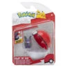 Jazwares PKW0158 Pokemon Figur + Pokeball Clip'n'Go - Morpeko Kohldampfmuster -Nici || Wild Republic || Depesche Verkäufe Pokemon Clip N Go Morpeko Poke Ball PKW0158 IP 01