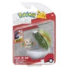 Jazwares PKW2652 Pokemon Figur + Nestball Clip'n'Go - Bauz -Nici || Wild Republic || Depesche Verkäufe Pokemon Clip N Go Rowlet Nest Ball PKW2652 IP 01 1