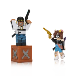 JAZWARES Roblox Mix & Match 2 Figuren Mit Zubehör - Murder Mystery 2 ROB0209 -Nici || Wild Republic || Depesche Verkäufe ROB0209 ROB Game Packs Murder Mystery 2 W6 OP 1 k