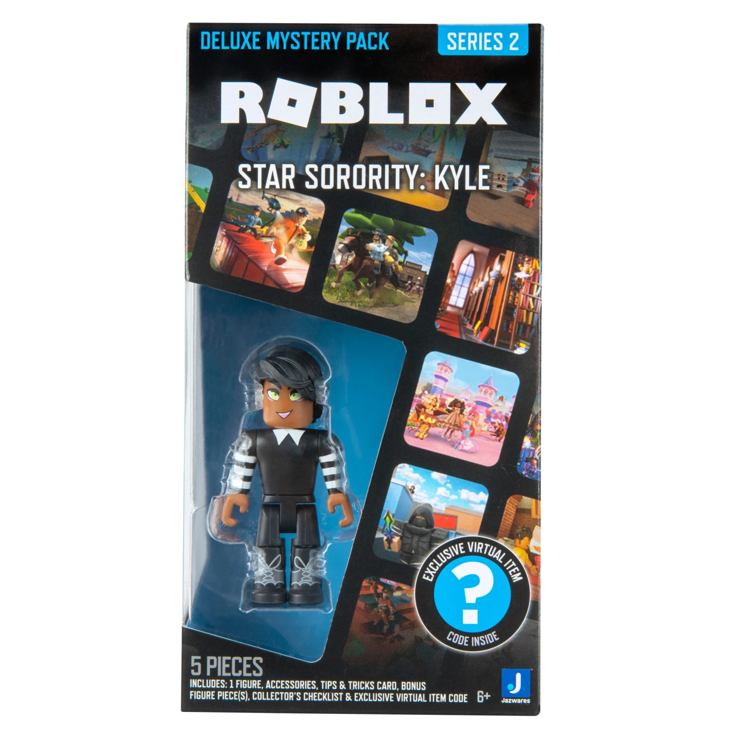 JAZWARES Roblox Deluxe Mystery Pack Inkl. Bonusteile Serie 2 - Star Sorority: Kyle 3 JAZWARES Roblox Deluxe Mystery Pack Inkl. Bonusteile Serie 2 - Star Sorority: Kyle