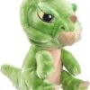 Schmidt Spiele 42760 Jurassic World Dinosaurier Triceratops Grün Plüsch Ca 17cm