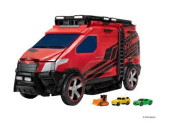 JAZWARES MicroMachines Super-Van-City Riesige Spielstadt Inkl. 3 Fahrzeuge Ca. 60x60 Cm -Nici || Wild Republic || Depesche Verkäufe SuperVanCity MMW0042 MMW Vehicle OP 02 kk