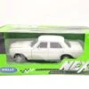 Welly NEX Mercedes Benz 220 Weiß Mit Freilauf Diecast Metal 1:24 Sammelmodell