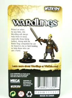 WizKids Wardlings Miniaturfiguren: Boy Fighter & Battle Dog WKA73320 -Nici || Wild Republic || Depesche Verkäufe WizKids Wardlings Miniaturfiguren Boy Fighter Battle Dog WKA73320 1