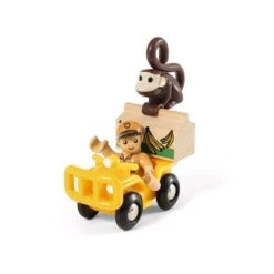 Brio Safari Arbeiter Mit Fahrzeug, Bananen Und Einem Affen 33865 -Nici || Wild Republic || Depesche Verkäufe brio 33865 4