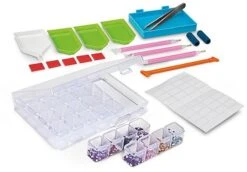 Diamond Painting Tool Kit XL Inkl Aufbewahrungsbox Für Stifte 46691A -Nici || Wild Republic || Depesche Verkäufe diamond painting painting kit xl mit aufbewahrungsbox fuer stifte 13x20cm 3