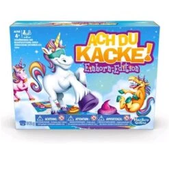 Ach Du Kacke! Einhorn-Edition Gesellschaftsspiel Ab 1 Spieler Hasbro E2645 4+