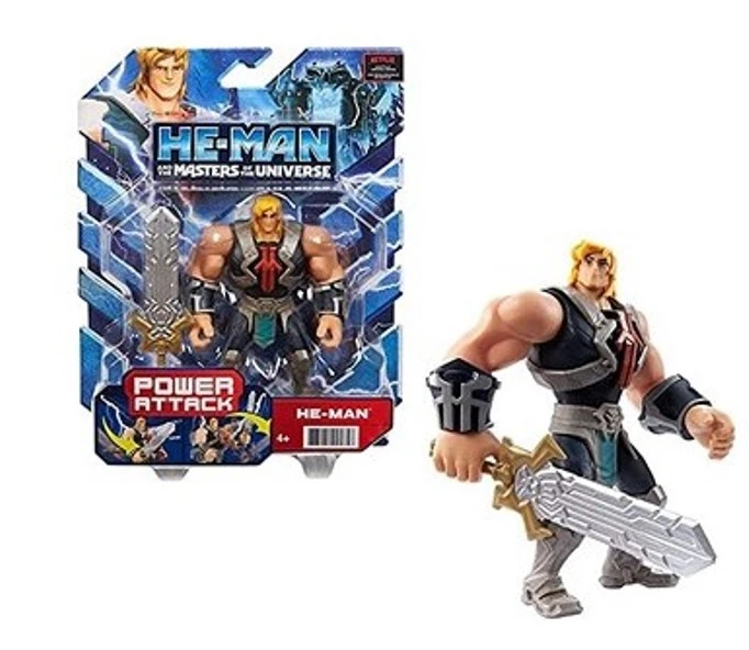 MATTEL He-Man MOTU Actionfigur Ca. 13,5 Cm Power Attack - He-Man Mit Schwert 3 MATTEL He-Man MOTU Actionfigur Ca. 13,5 Cm Power Attack - He-Man Mit Schwert