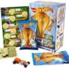 MATTEL Hot Wheels Blind Bag Big Pack 10 Fahrzeuge + 10 Sticker + 1 Karte Maßstab 1:64