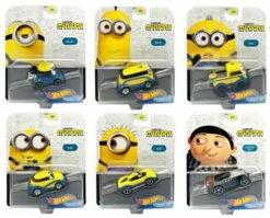 MATTEL Hot Wheels Minions Edition - The Rise Of Gru - 5/6 Carl 1:64 GMH76 -Nici || Wild Republic || Depesche Verkäufe hot wheels minions fahrzeuge sortiert