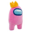 Among Us Plüsch Kuscheltier Ca 30cm - Rosa Mit Krone (10902)