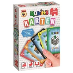 Jumbo 03987 Rubik's Karten Kartenspiel Für 2-4 Spieler Ab 8 Jahren