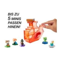 MATTEL Minecraft Earth - Sammelkoffer Trankbehälter Zum Mitnehmen Inkl. Figur GKT45 -Nici || Wild Republic || Depesche Verkäufe mattel gkt45 2