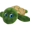 Schildkröte Grün Mit Aufgestickten Augen 20cm Plüsch Kuscheltier (2751)