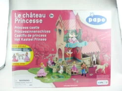 Papo 80509 Prinzessinnenschloss Inkl. 3 Figuren Spielset 53x37x40cm -Nici || Wild Republic || Depesche Verkäufe papo Schloss Prinzessinnenschloss mit drei Figuren Einhorn Kaetzchen Balkon Spielset Isiplay princess castle 3
