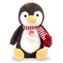 Teddy Hermann 93935 Pinguin Pancho +Schal Ca 23cm Plüsch Kuscheltier Herzekind
