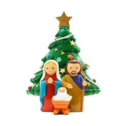 Little Drops Of Water Heilige Familie Mit Weihnachtsbaum Christbaum Figur 17347