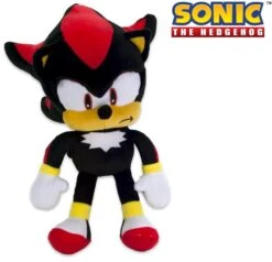 Sonic The Hedgehog Plüsch Kuscheltier Shadow Schwarz Ca. 30cm