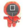 Traffic Agent Squid Game Plüsch Kuscheltier Plüschfigur Ca 25cm - Viereck