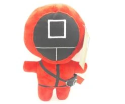 Traffic Agent Squid Game Plüsch Kuscheltier Plüschfigur Ca 25cm - Viereck