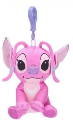 Disney Lilo & Stitch Plüsch Schlüsselanhänger Bag Clip Ca. 11,5 Cm - Angel