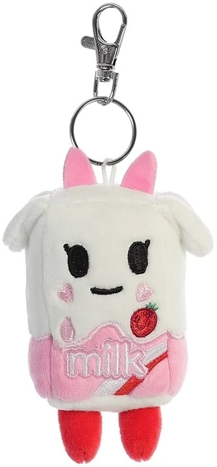 Tokidoki 60920 Plüsch Schlüsselanhänger 11 Cm Erdbeermilch 3 Tokidoki 60920 Plüsch Schlüsselanhänger 11 Cm Erdbeermilch