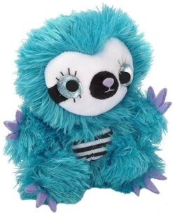 Wild Republic 19589 Wild & Wonky - Faultier Edwin Sloth Türkis Plüsch 15cm